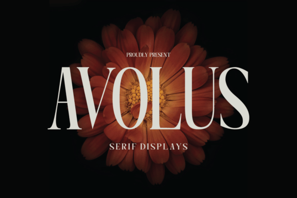 Avolus: A Modern Display Typeface for Editorial Design