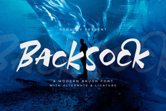 Backsock Typeface Review: A Modern Brush Font for Editorial Design