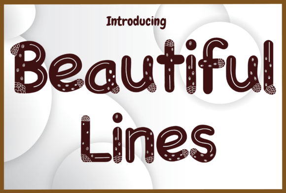 Beautiful Lines Typeface: Elevate Your Brand Identity