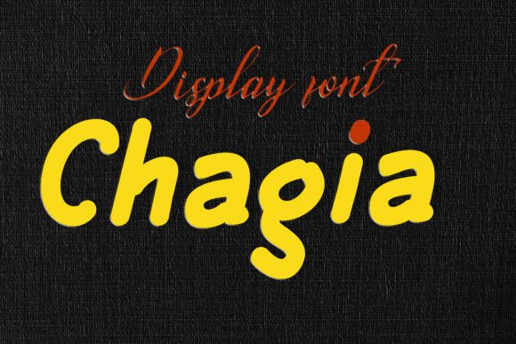Chagia: The Vintage Display Font That Transformed My Brand Identity