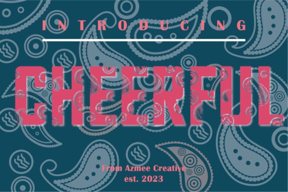 Cheerful Display Typeface Review for Modern Web Design