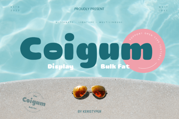 Coigum: The Bold Display Typeface for Instant Brand Impact