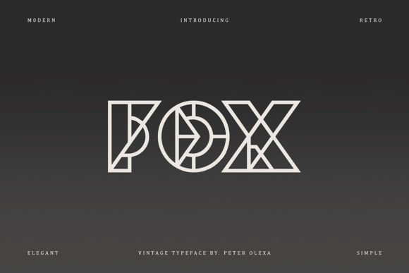 Fox Typeface: Elevating Handmade Branding with Modern Typography