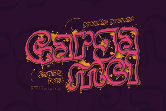 Gargamel: The Quirky Display Font That Gives Your Brand Personality