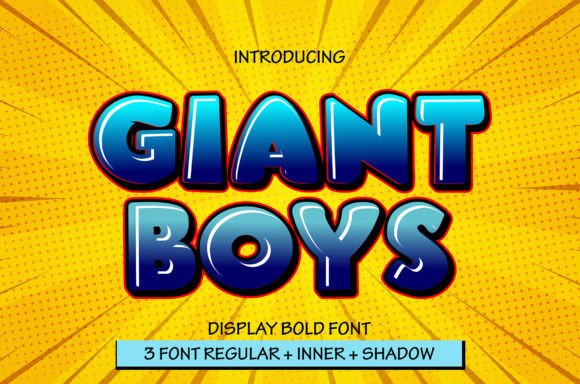 Giant Boys: The Cute Display Font That Upgraded My Brand Identity