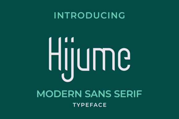 Hijume: The Sans Serif Typeface That Clarifies Campaign Messaging