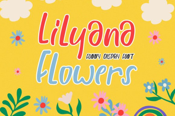 Lilyana Flowers: A Playful Display Typeface for Editorial Design