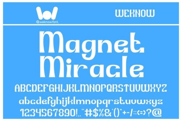 Magnet Miracle: The Modern Typeface for Polished Brand Identity
