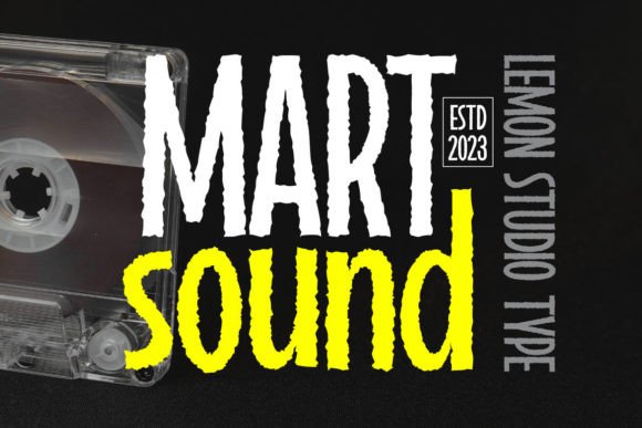 Martsound: The Bold Display Typeface for Scroll-Stopping Branding