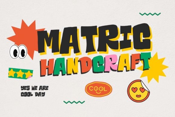Matric Handcraft: The Display Typeface That Elevates Your Brand Identity