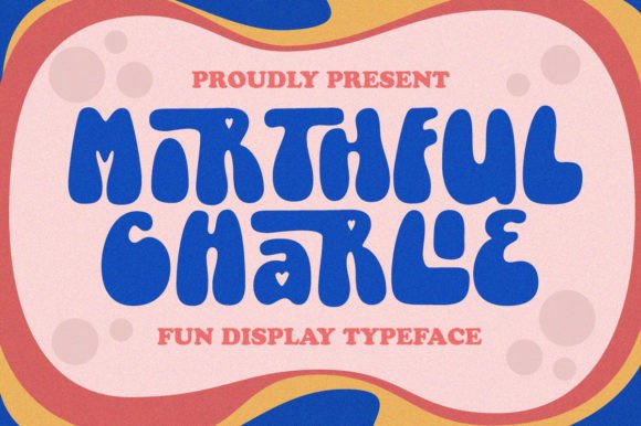 Mirthful Charlie: The Bold Display Typeface for Whimsical Web Design