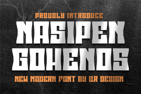 Nasipen Gohenos: The Bold Typeface for High-Impact Campaign Design