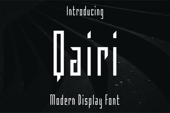 Qairi: The Bold Display Font That Elevates Campaign Visuals