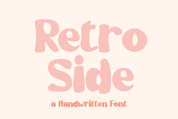 Retro Side: A Playful Display Font for Authentic Brand Identity