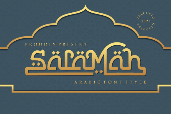 Salamah: The Modern Arabic Display Font for Professional Branding