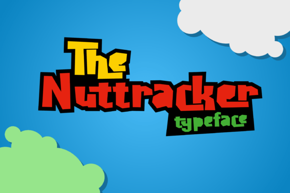 The Nuttracker: A Playful Display Font for Handmade Product Design