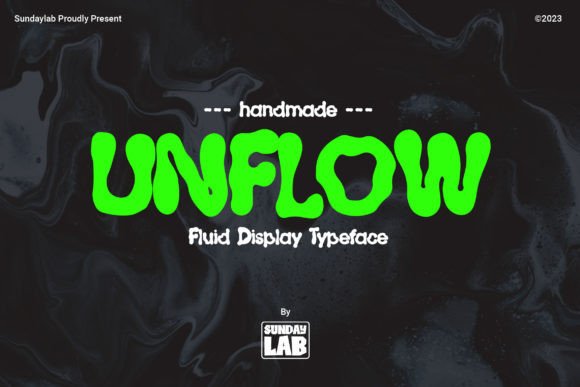 Unflow Typeface Review: A Fluid Display Font for Modern Branding