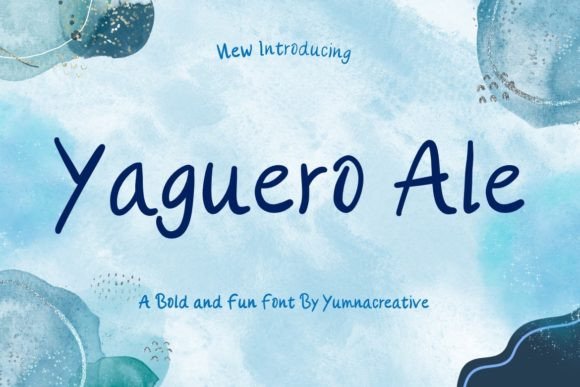 Yaguero Ale: The Bold Display Font for Standout Branding